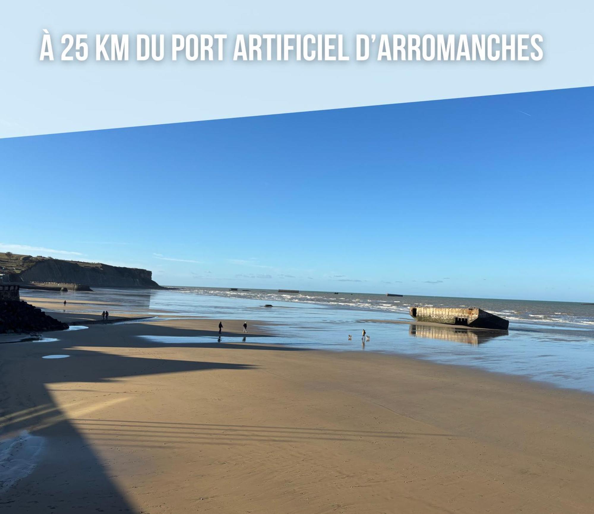 La Fromagerie Maison Lumineuse Et Spacieuse Beau Sejour 5 Ch 2 Wc 1 Sdb Grand Jardin Clos 5Mn A Pied Commerces 10 Mn Plage Omaha Beach Proche Plages Du Debarquement Trevieres Exteriér fotografie