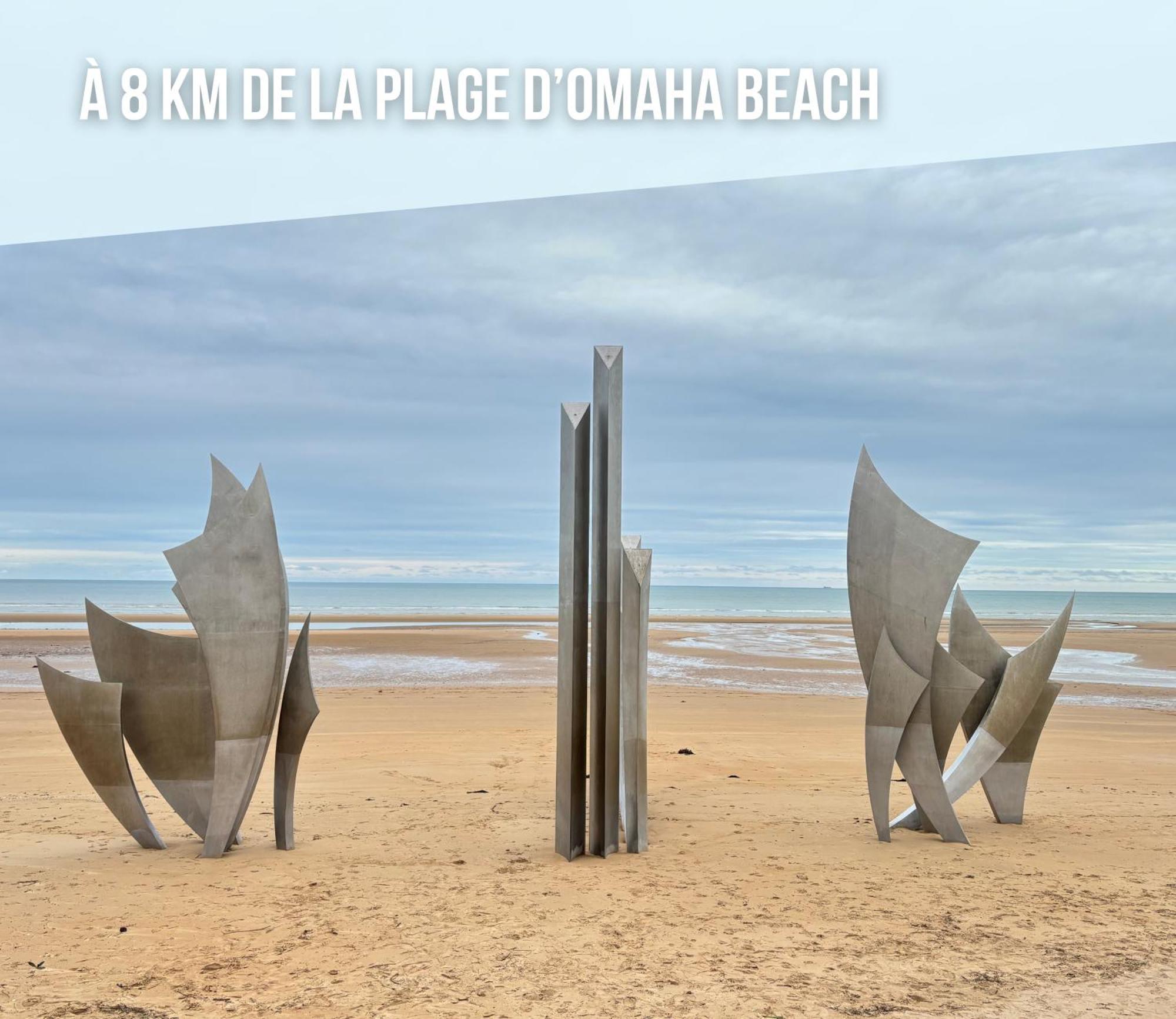 La Fromagerie Maison Lumineuse Et Spacieuse Beau Sejour 5 Ch 2 Wc 1 Sdb Grand Jardin Clos 5Mn A Pied Commerces 10 Mn Plage Omaha Beach Proche Plages Du Debarquement Trevieres Exteriér fotografie